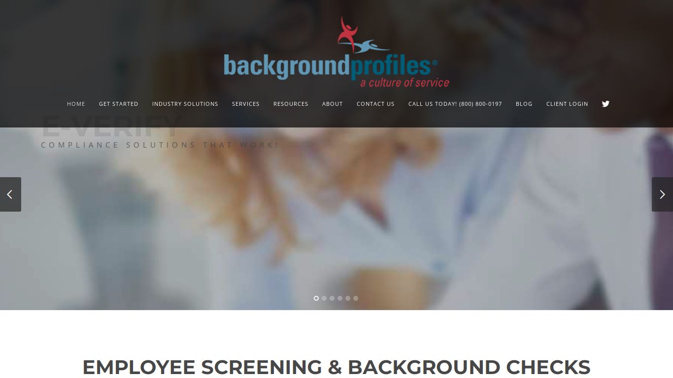 Employee Background Checks & Screening Services - Background Profiles